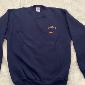 USS INCHON LPG-12 U.S. NAVY Unisex Crewneck Sweatshirt🇺🇸